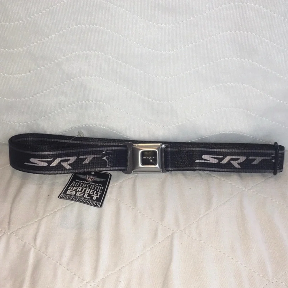 Buckle Down Kids Dodger SRT HellCat Logo Belt NWT